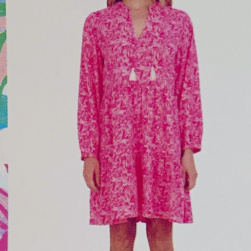 Stella Parker NWT size large PINK pink petal shower dress. New with tags - Picture 14 of 14